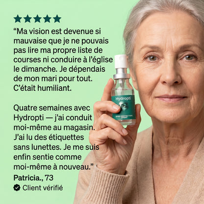 Spray oculaire Hydropti à la lutéine