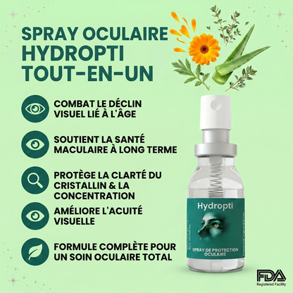 Spray oculaire Hydropti à la lutéine