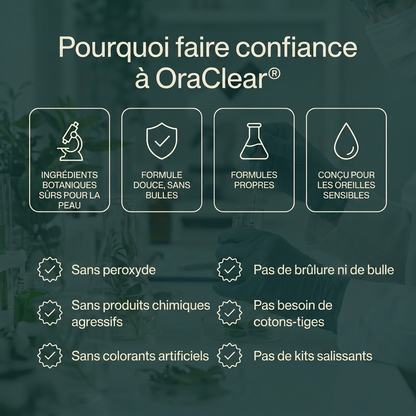 sérum nettoyant et apaisant pour les oreilles Oralys